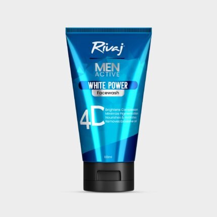 Men Active White Power Face Wash 100ml